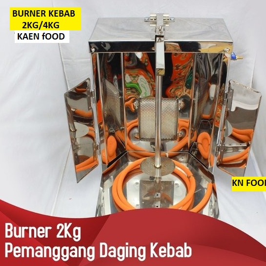 Burner Kebab ukuran 2kg Mesin Pemotong Daging Kebab 2kg Mesin Grill Kebab
