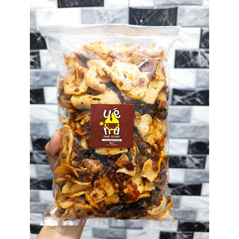 

Basreng Cikruh Daun Jeruk - Pedas