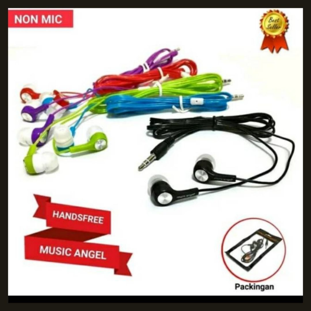 HEADSET MUSIK ANGEL / HANDSFREE MP3 MUSIK