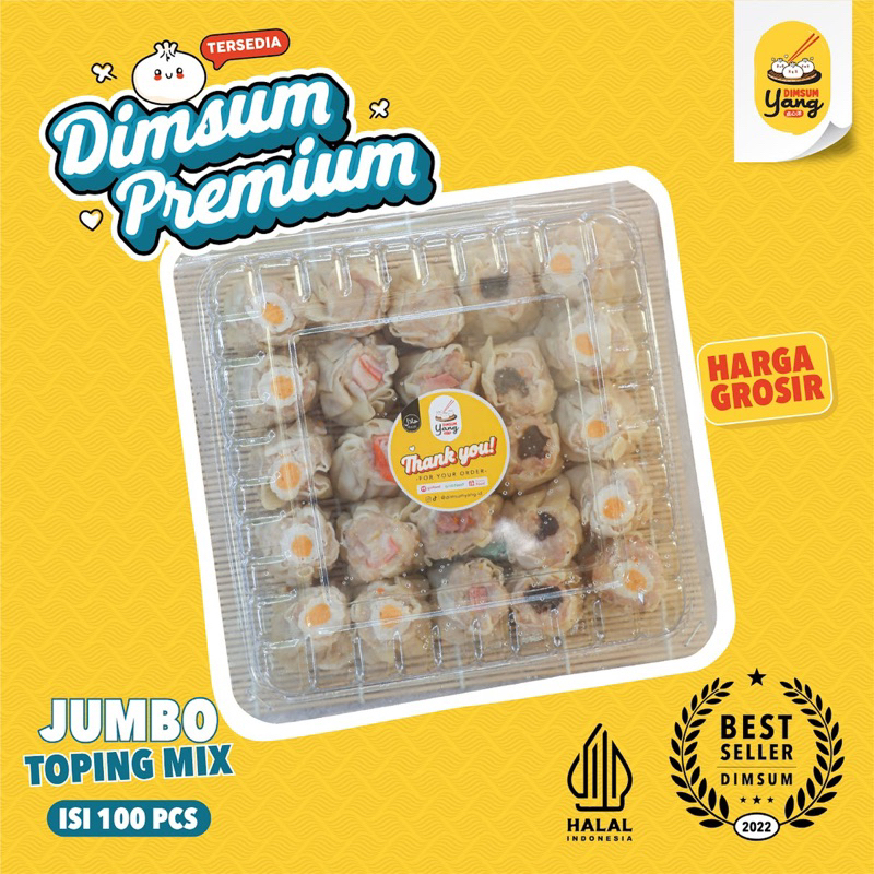 

Dimsum Ayam Halal 100 Pcs