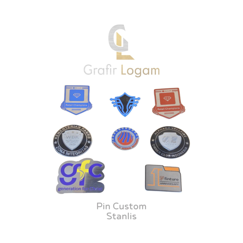 pin logo custom
