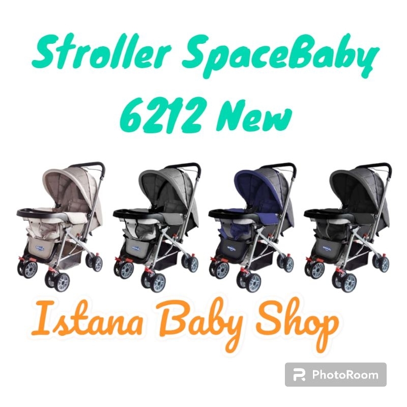Stroller Anak Space Baby SB-6212 &amp; SB-6215 Kereta Bayi New