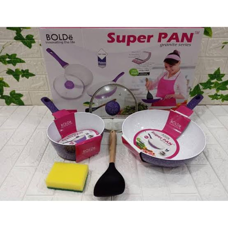 BOLDE SUPER PAN PURPLE SET
