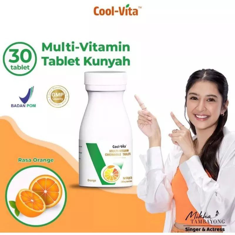Coolvita Penggemuk Badan Rasa Jeruk