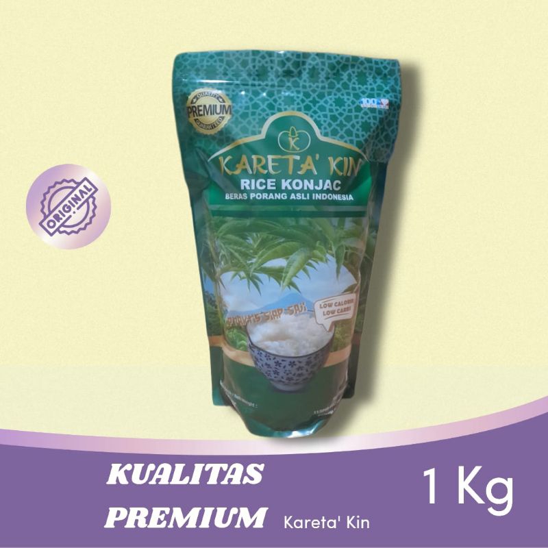 Beras Porang Kareta' Kin Premium 1Kg