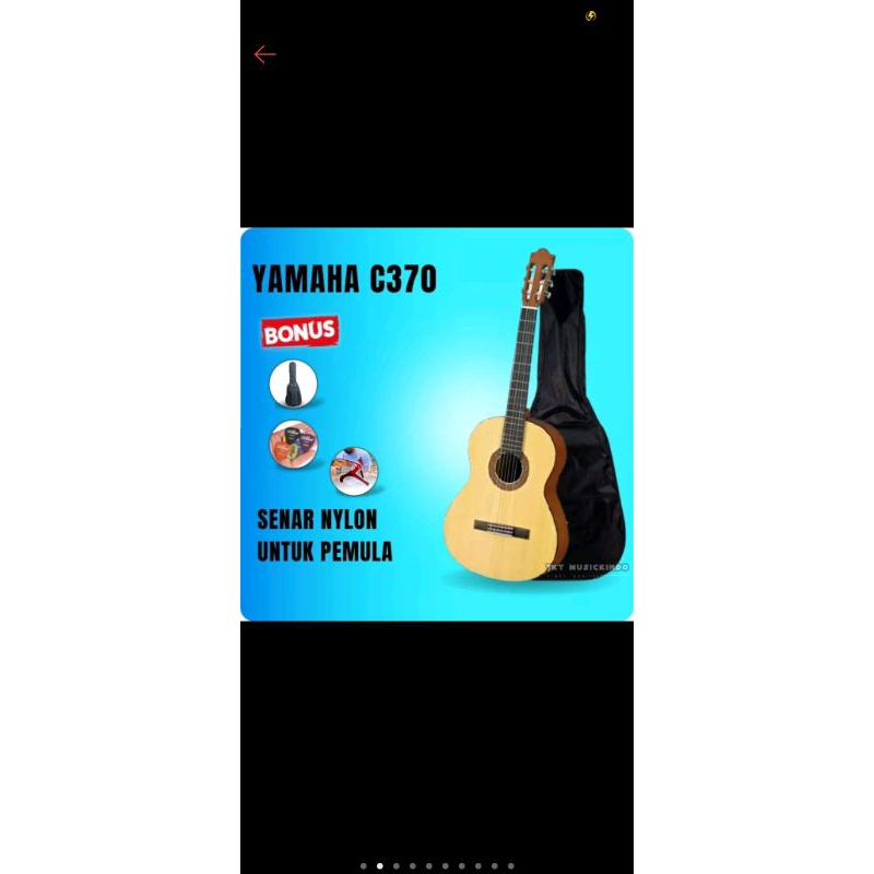 Gitar clasik yamaha c370