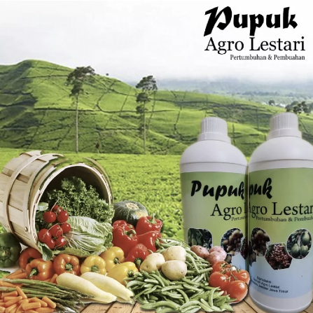 Pupuk Agro Lestari kemasan 500ml pupuk organik untuk pertumbuhan dan pembuahan tanaman