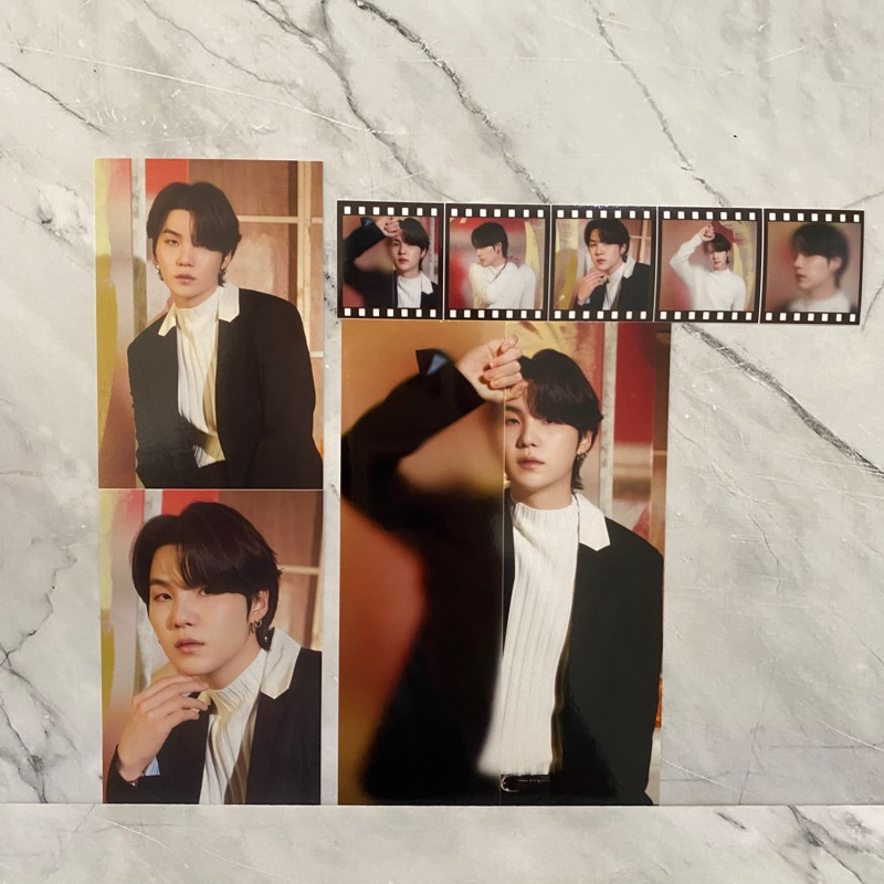 SUGA Yoongi BTS Hybe insight Daydream believers merch photocard film sticker photo set pc mpc offici