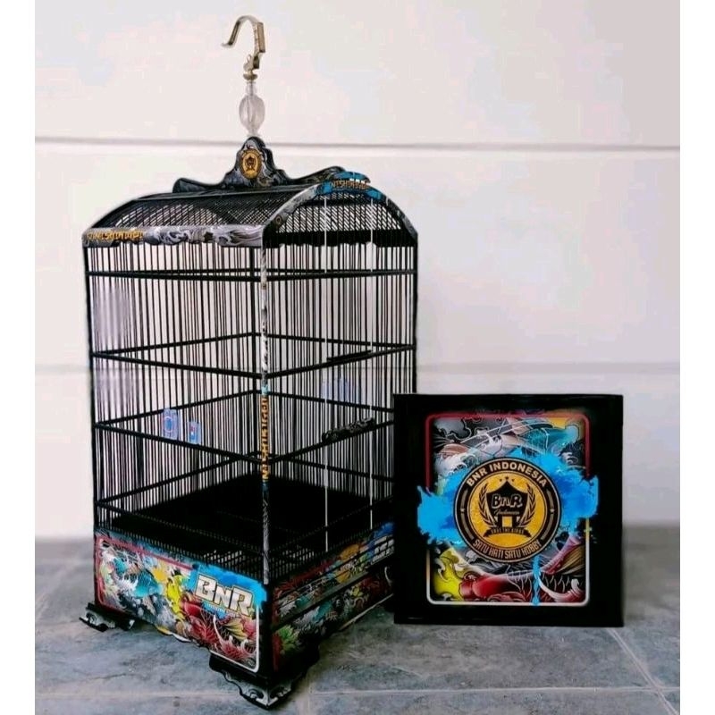 kandang sangkar khosan kosan bnr decal 40x40