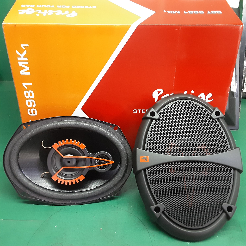 Speaker Speker Oval 6x9 inchi 4ohm 50watt Prestige BST 6981 MK1