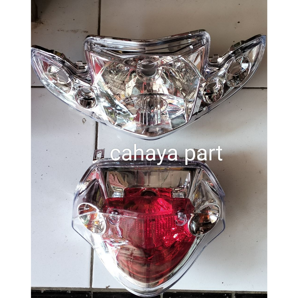 LAMPU SET DEPAN BELAKANG YAMAHA VEGA R NEW LAMPU DEPAN STOP VEGA R NEW fullset