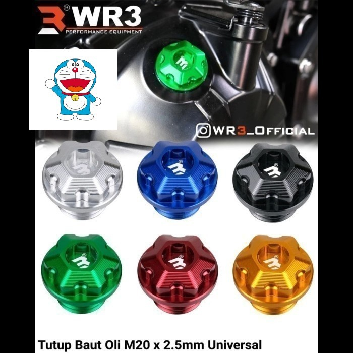 TUTUP OLI  ZX25R Z800 Z900 R15 MT15 XSR155 NMAX AEROX DR