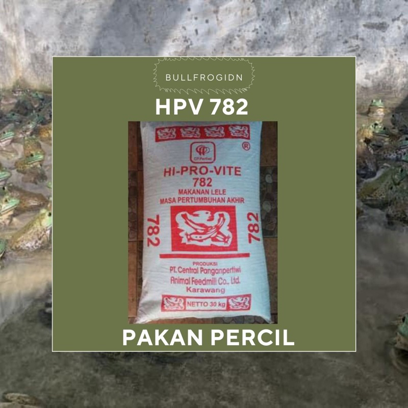 Pelet HPV 782 Cocok untuk Bullfrog