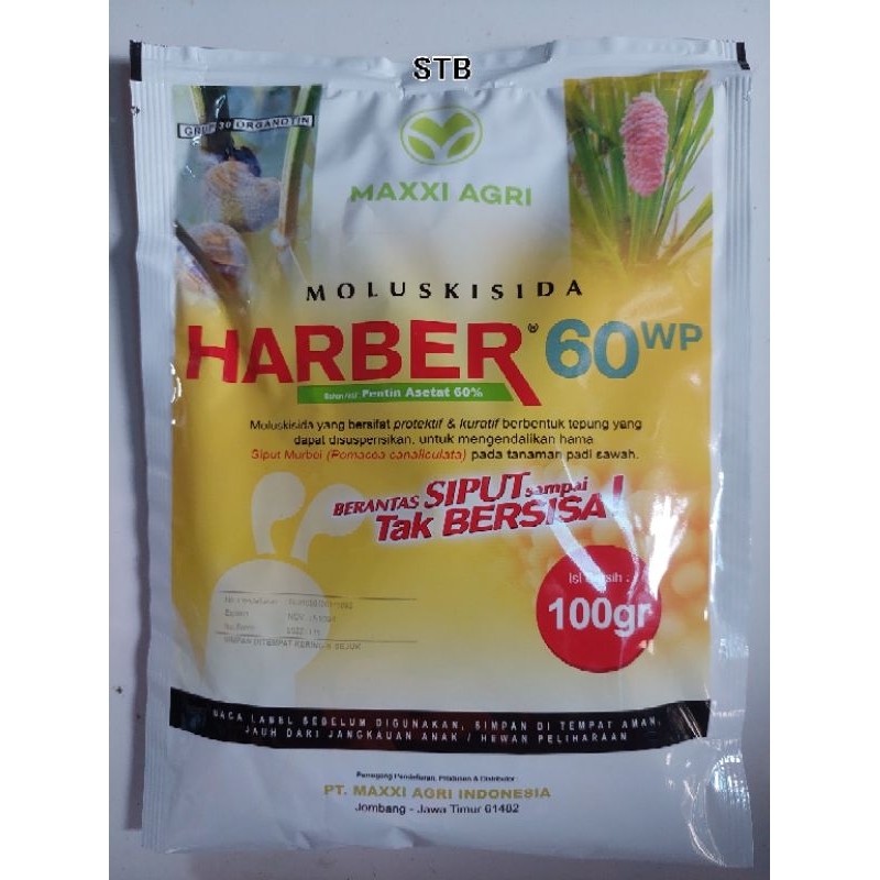 moluskisida harber 60wp 100gr
