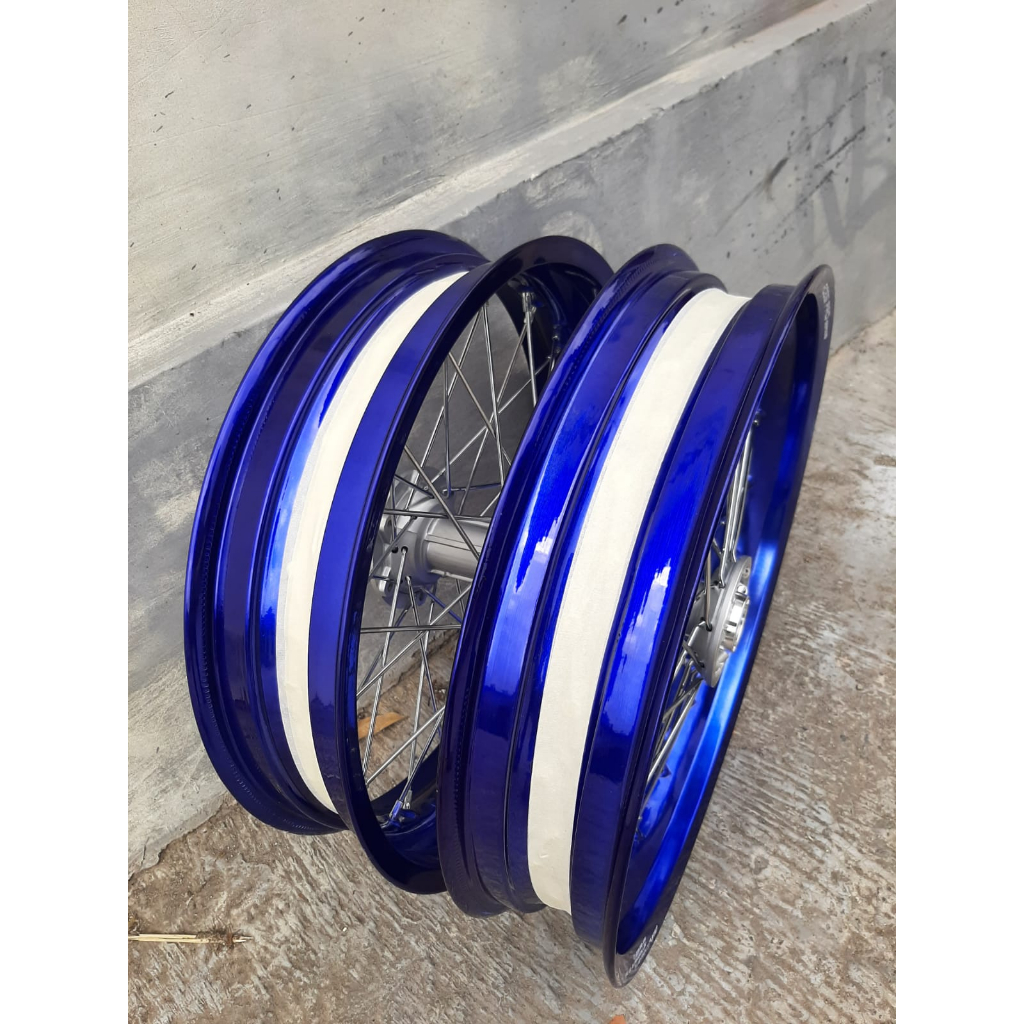 Velg D-Tracker Supermoto Ring 17 Velk Supermoto KLX Pelek Wheelset KLX Ring 17 Tanpa Ban Ukur 300 35