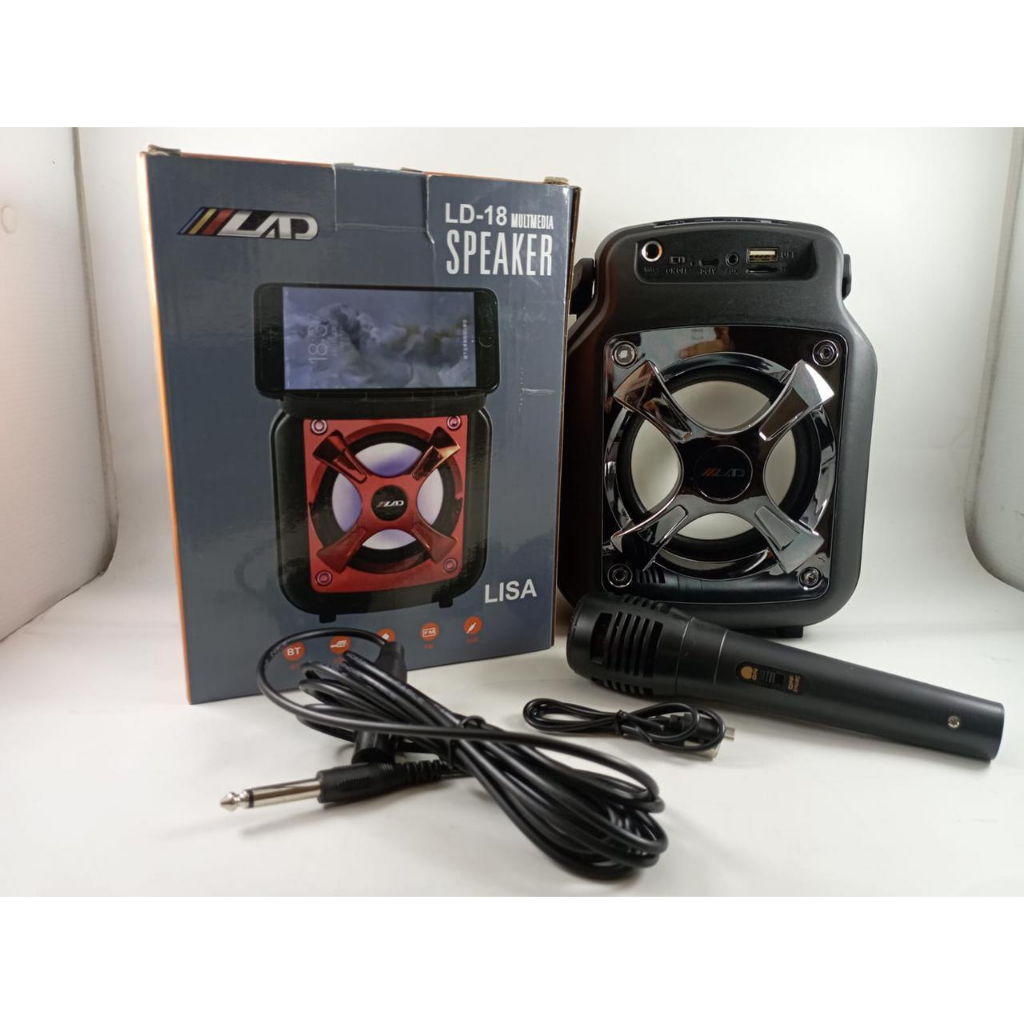 Speaker Multimedia Portable LAD LD-18 LISA