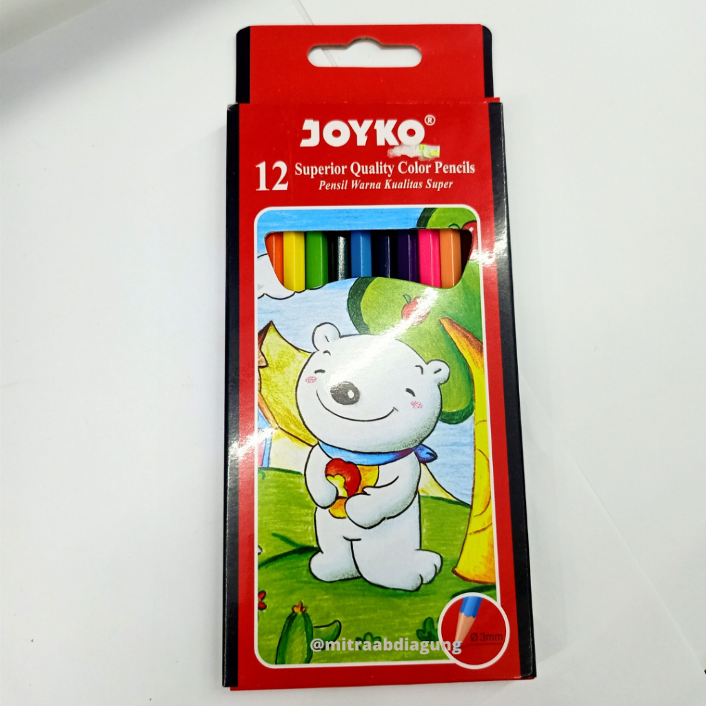 

PENSIL WARNA JOYKO 12 WARNA