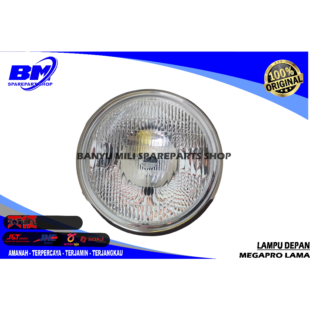 REFLEKTOR DEPAN MEGAPRO LAMA WIN