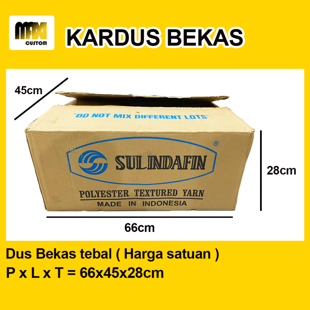 

Kardus Bekas Besar Pindahan Kardus Packing Jumbo Besar Kardus Besar Dus Bekas Ukuran 66 x 45x 28