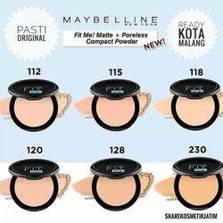 SKINMED~ MAYBELLINE FIT ME COMPAC POWDER/ BEDAK COMPAC/ BEDAK PADAT