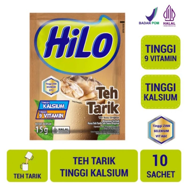 

Hilo Teh Tarik Renceng 10 Sachet