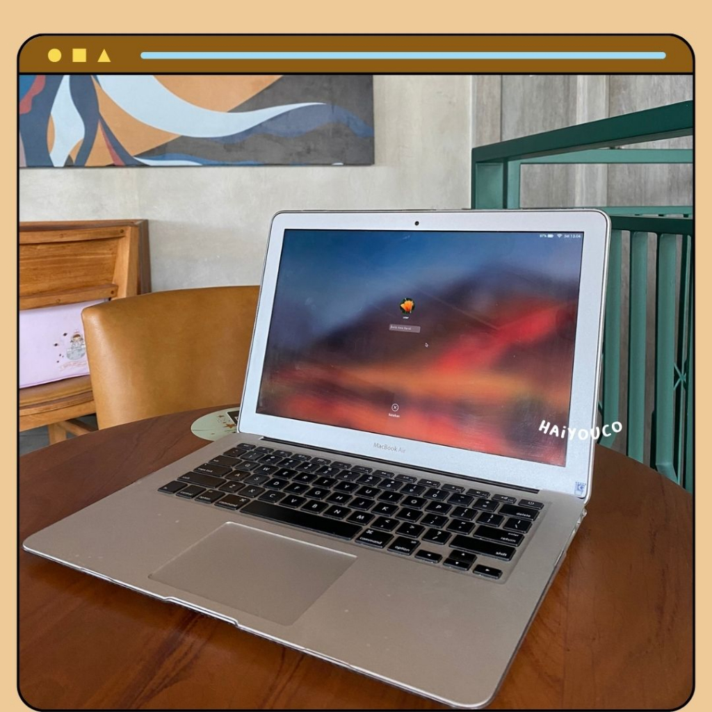 Secondhand MacBook Air 13 Inch Tahun 2015 RAM 4 SSD 256GB + FREE CASE MACBOOK