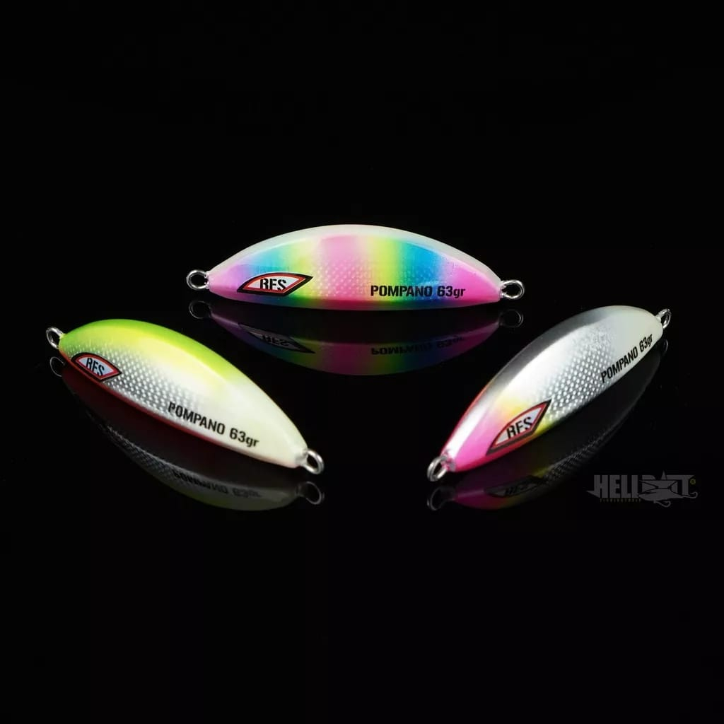 METAL JIG RFS POMPANO 43gr DAN 63 gr | UMPAN MANCING METAL JIG