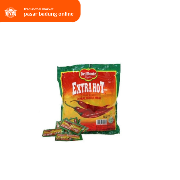 

Delmonte saus sambal EXTRA HOT (sachet) 24 x 9gr