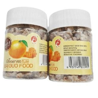 

BaiGuo Food / Bai Guo Food Manisan Kulit Jeruk Rasa Madu 85 Gram