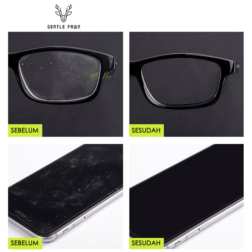 GENTLE FAWN Cairan Pembersih Spray Lensa/Kacamata/hp/Kamera/Jam Tangan Cleaner Spray Multiguna Termurah Aman Di Gunakan (GECCL)-6