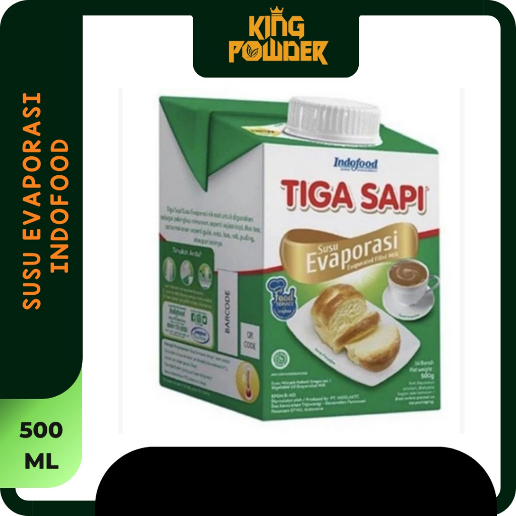 

Susu Evaporasi 3 sapi 500ml | Susu evaporasi tiga sapi indofood