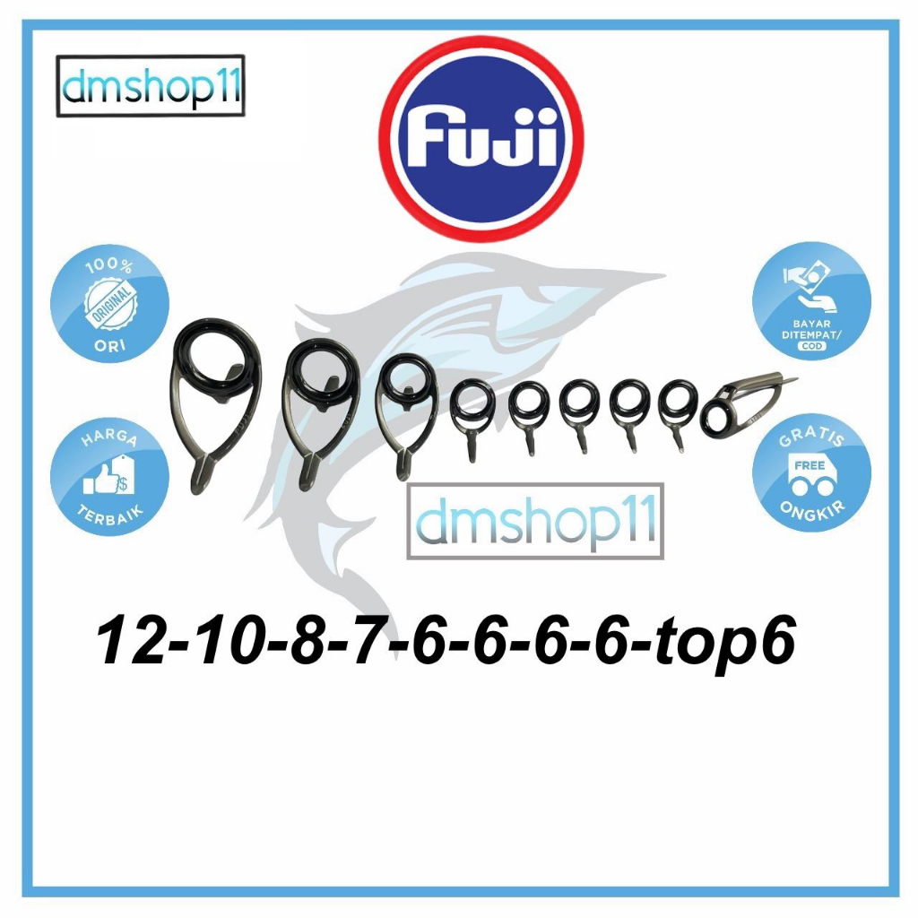 RING GUIDE FUJI SET BC OH - RING GUIDE FUJI ALCONITE - RING GUIDE FUJI KSERIES JORAN