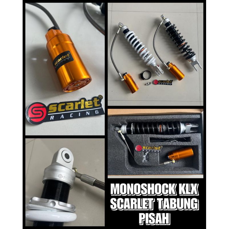 Monoshock SCARLET KLX 150 Tabung Pisah