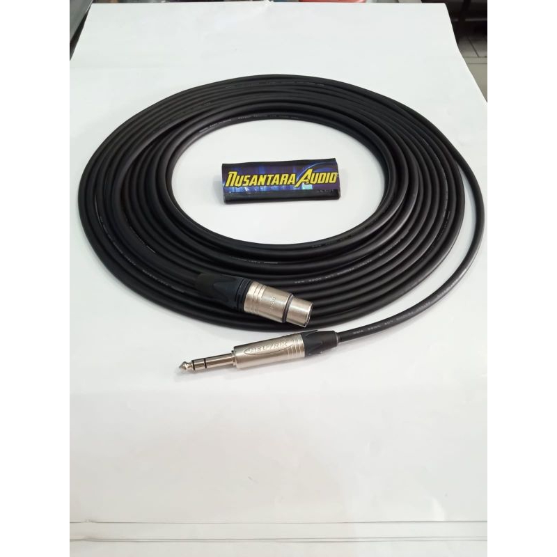 Kabel microphone 6 meter Mogami 2435 Neutrik Original