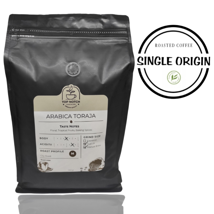 

Kopi Arabika Toraja Marasa 1 KG - Single Origin Bean/Biji