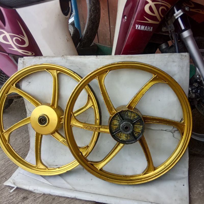 velg bintang 6 palang 6 tromol ring 17 astrea supra tromol merek sora