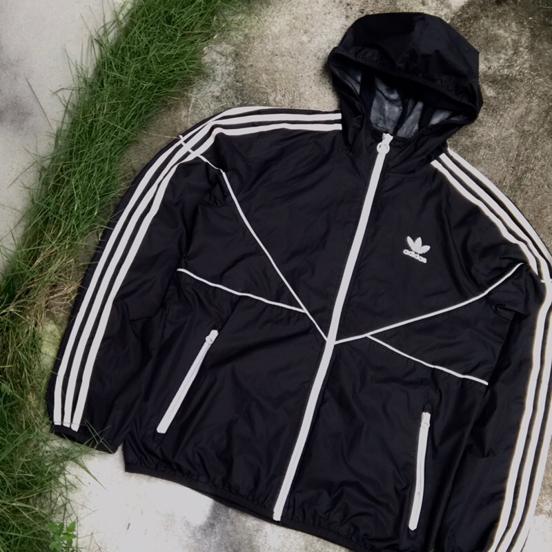 Jacket windbreaker adidas trefoil