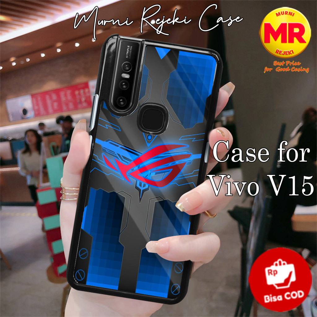 Case Hp Vivo V15 Casing Vivo V15 Case Rog 05 Cassing Hardcase Sofcase Premium Glossy 2D