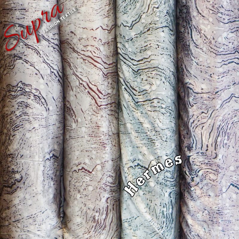 Armani silk motif/bahan dress