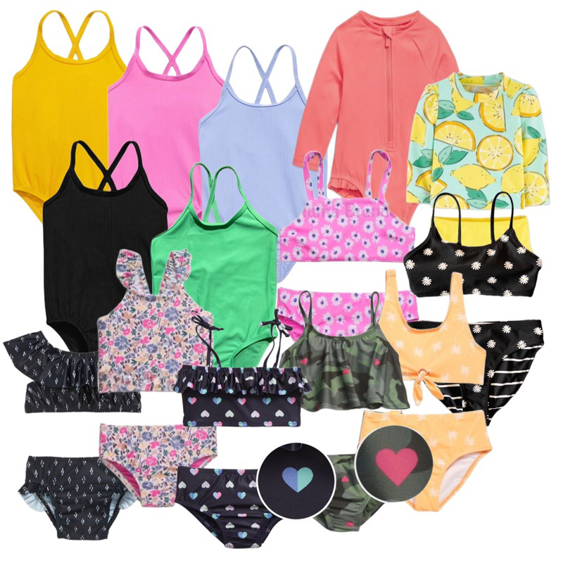 Baju Renang Anak Perempuan NB-5Tahun GP OLDNV