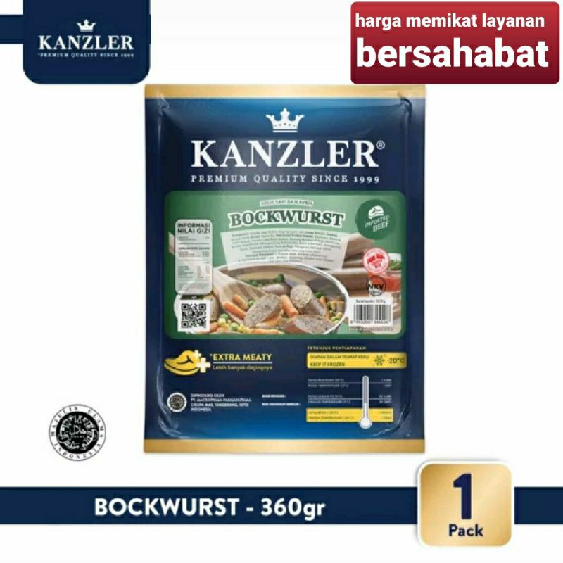 

KANZLER Bockwurst 360 gr