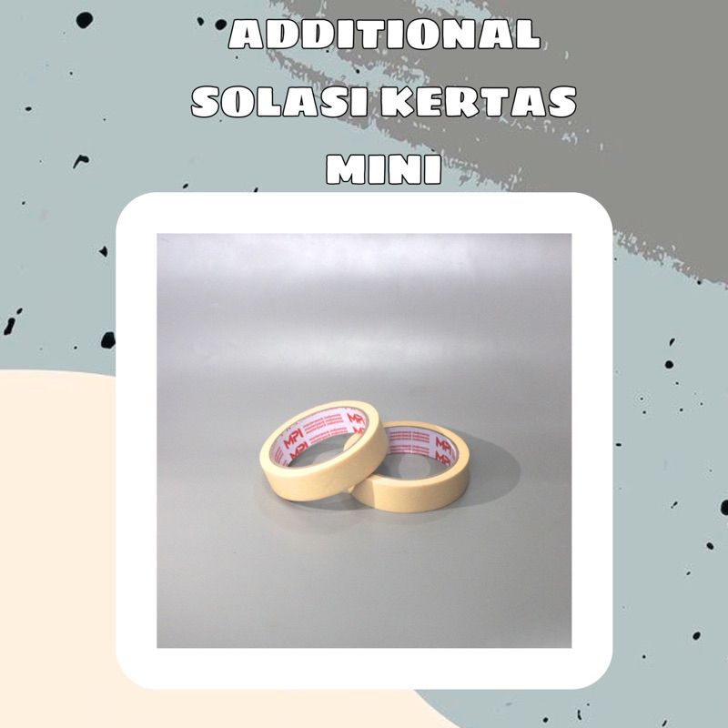 

SOLASI KERTAS MINI 12mm ADDITIONAL
