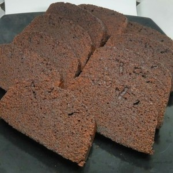 

Bolu Kukus Ketan Item / Hitam Slice