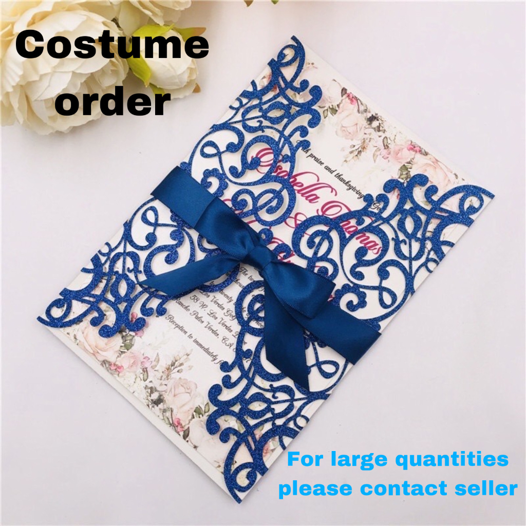 Kartu Undangan Pernikahan perkawinan vintage Kartu Penukaran Souvenir, Voucher Pengambilan Souvenir