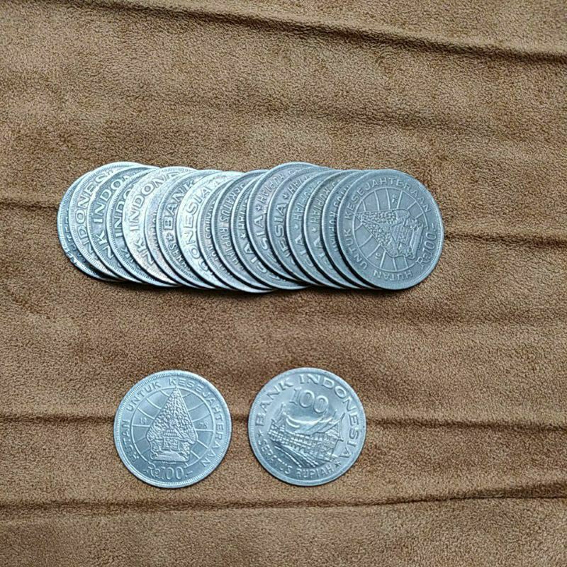 Uang koin 100 rupiah tahun 1978