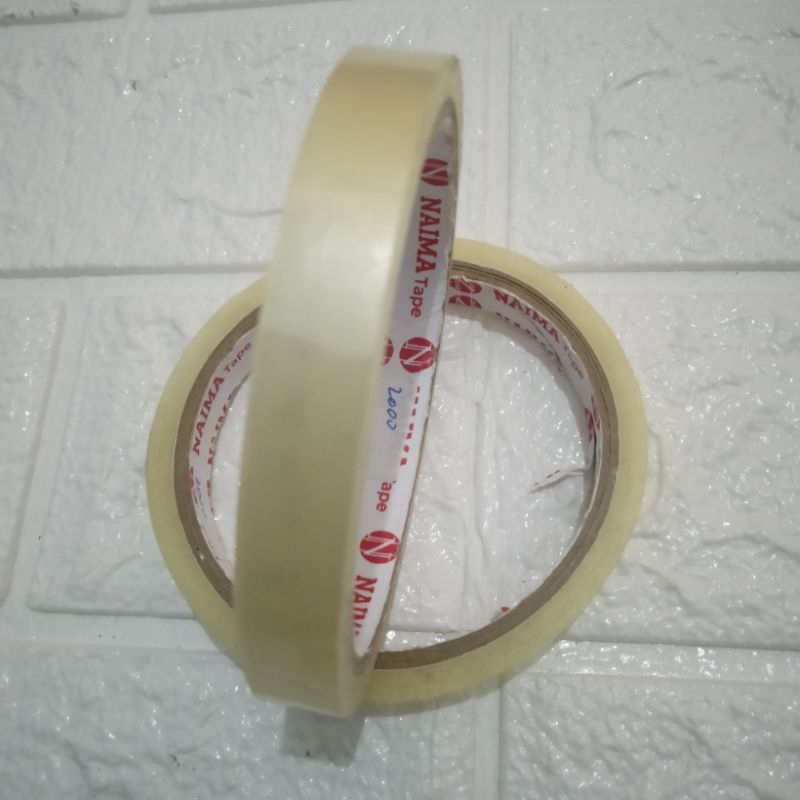 

Isolasi Solatip Bening / Selotip 12 mm 1/2 Inch × 50 Yard