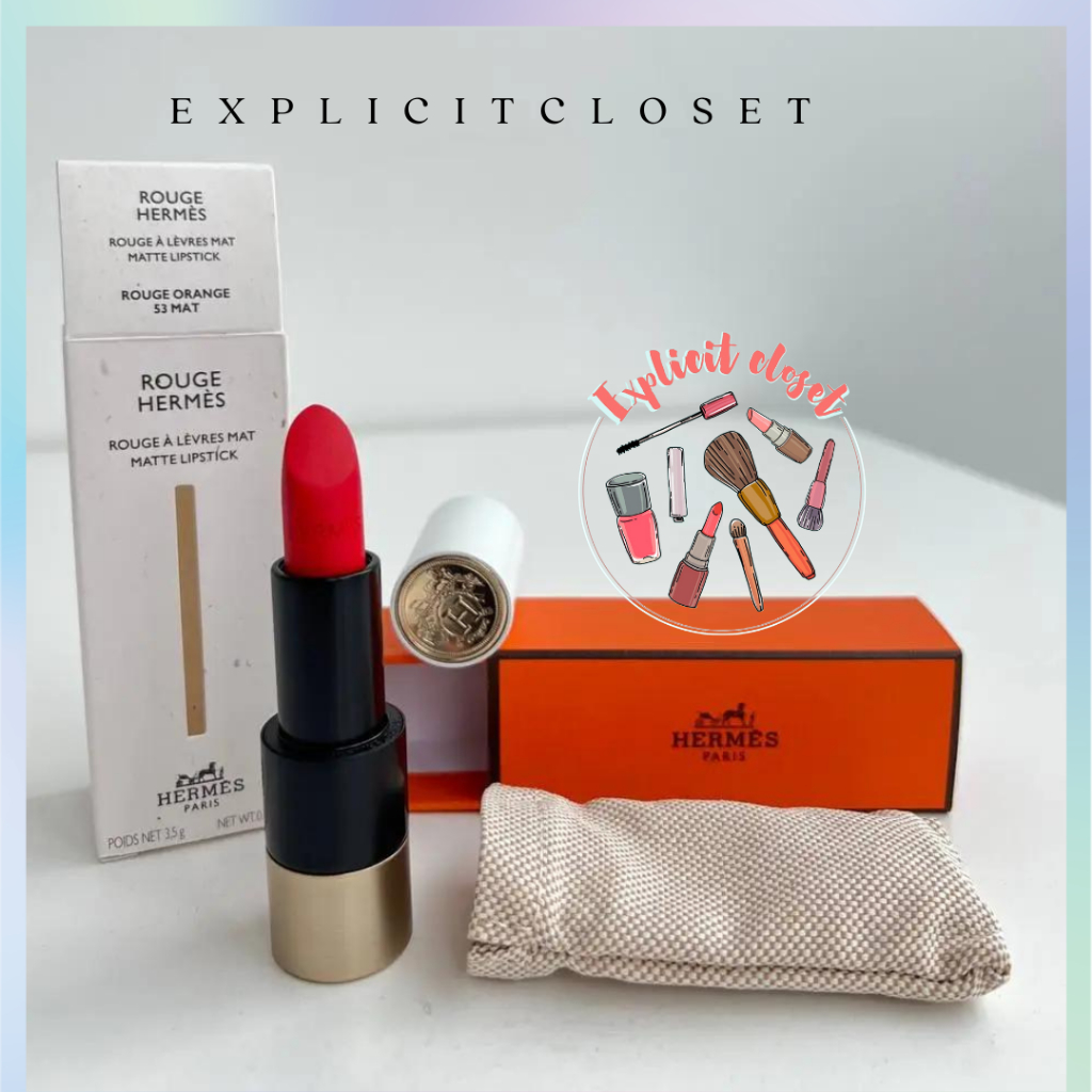 .explicitcloset.HERMES BEAUTY Rouge Hermes Matte Lipstick