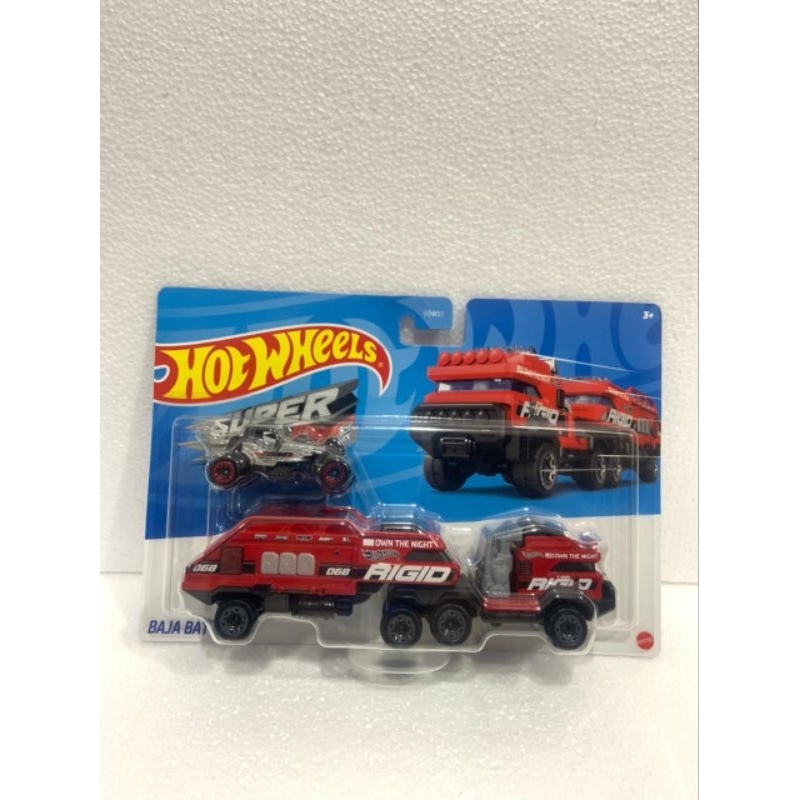 HOT WHEELS SUPER RIGS BAJA BATTALION - HOT WHEELS TRUCKS