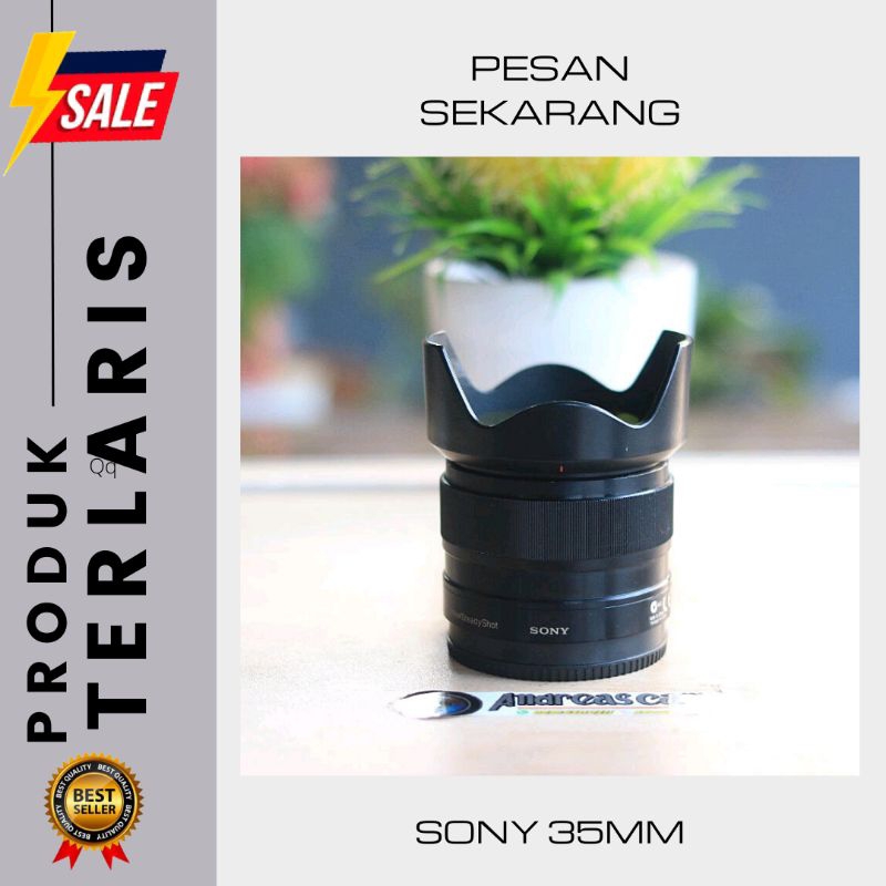 LENSA FIX 35MM SONY F1.8 MULUS TINGGAL PAKAI