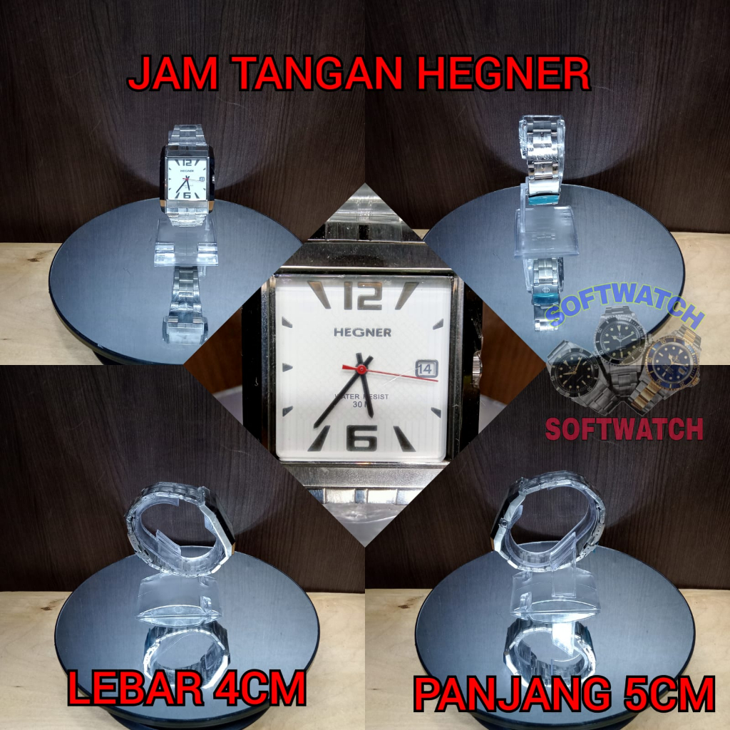 JAM TANGAN ARLOJI HEGNER ASLI 100% ORIGINAL KOTAK PRIA